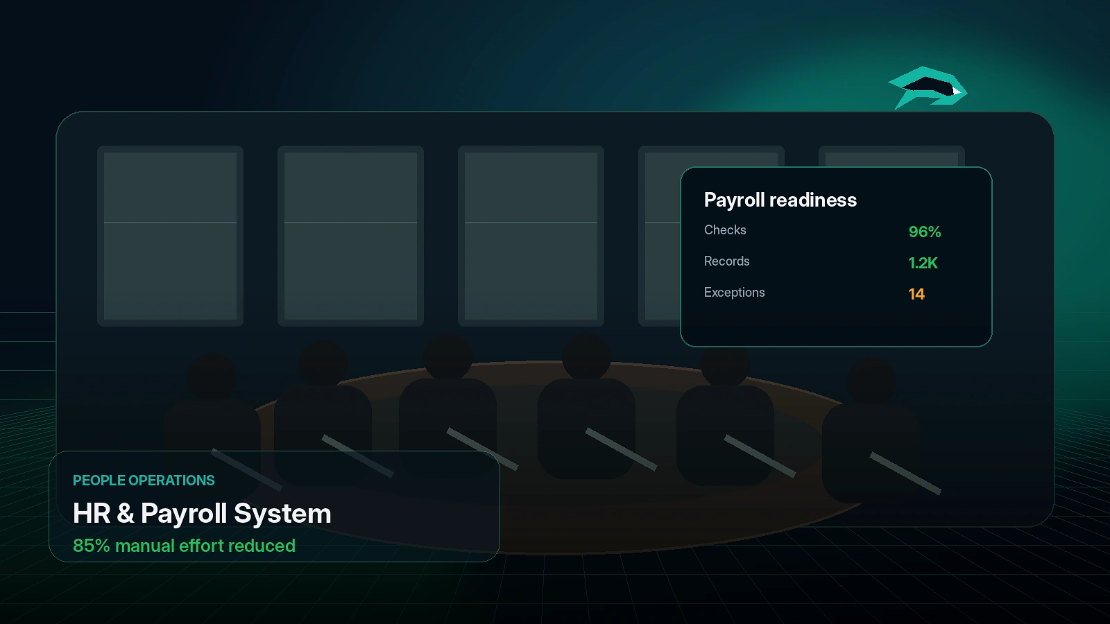 HR & Payroll System visual